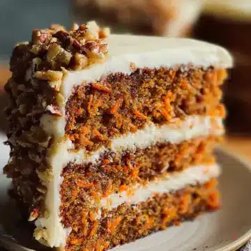 Moist Homemade Carrot Cake Recipe