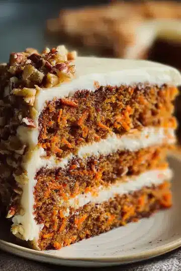 Moist Homemade Carrot Cake Recipe