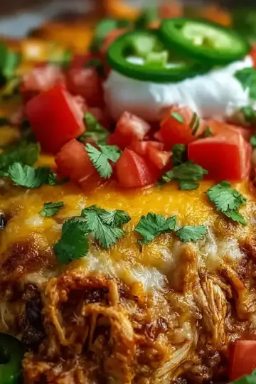 Crispy Loaded Mexican Chicken Casserole