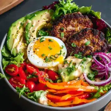 Best Healthy Burger Bowl