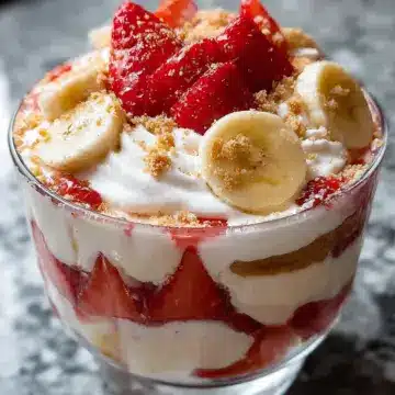 Strawberry Banana Pudding