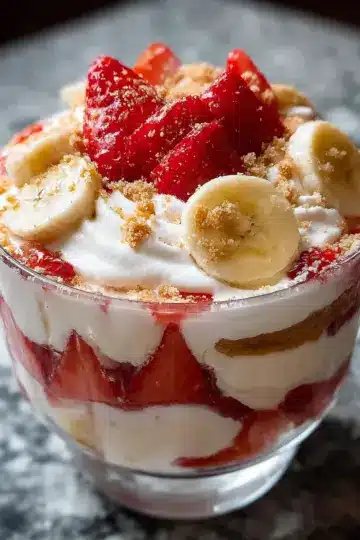 Strawberry Banana Pudding