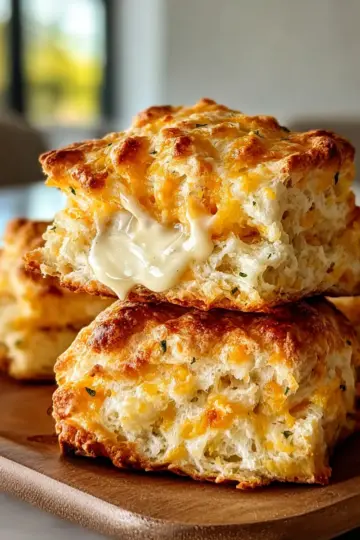 Sourdough Greek Yogurt Cheddar Biscuits