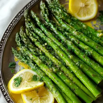 Zesty Lemon Butter Asparagus in Just 10 Minutes