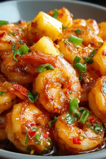Sweet Chili Pineapple Shrimp