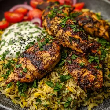 Za'atar Chicken and Rice