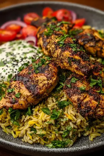Za'atar Chicken and Rice