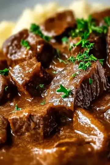 Beef Tips and Gravy