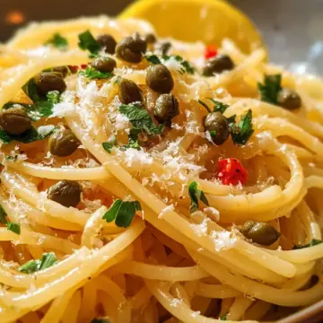 Lemon Caper Pasta