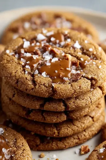 Espresso Brown Butter Toffee Cookies Recipe