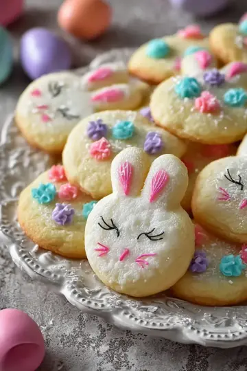 Easter Bunny Button Cookies Magic Easter Treat