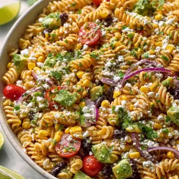 Mexican Street Corn Pasta Salad Recipe