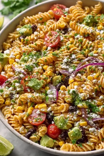 Mexican Street Corn Pasta Salad Recipe